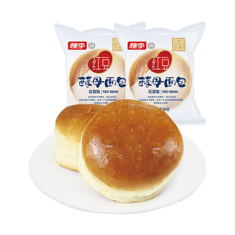 天然酵母面包（红豆馅）